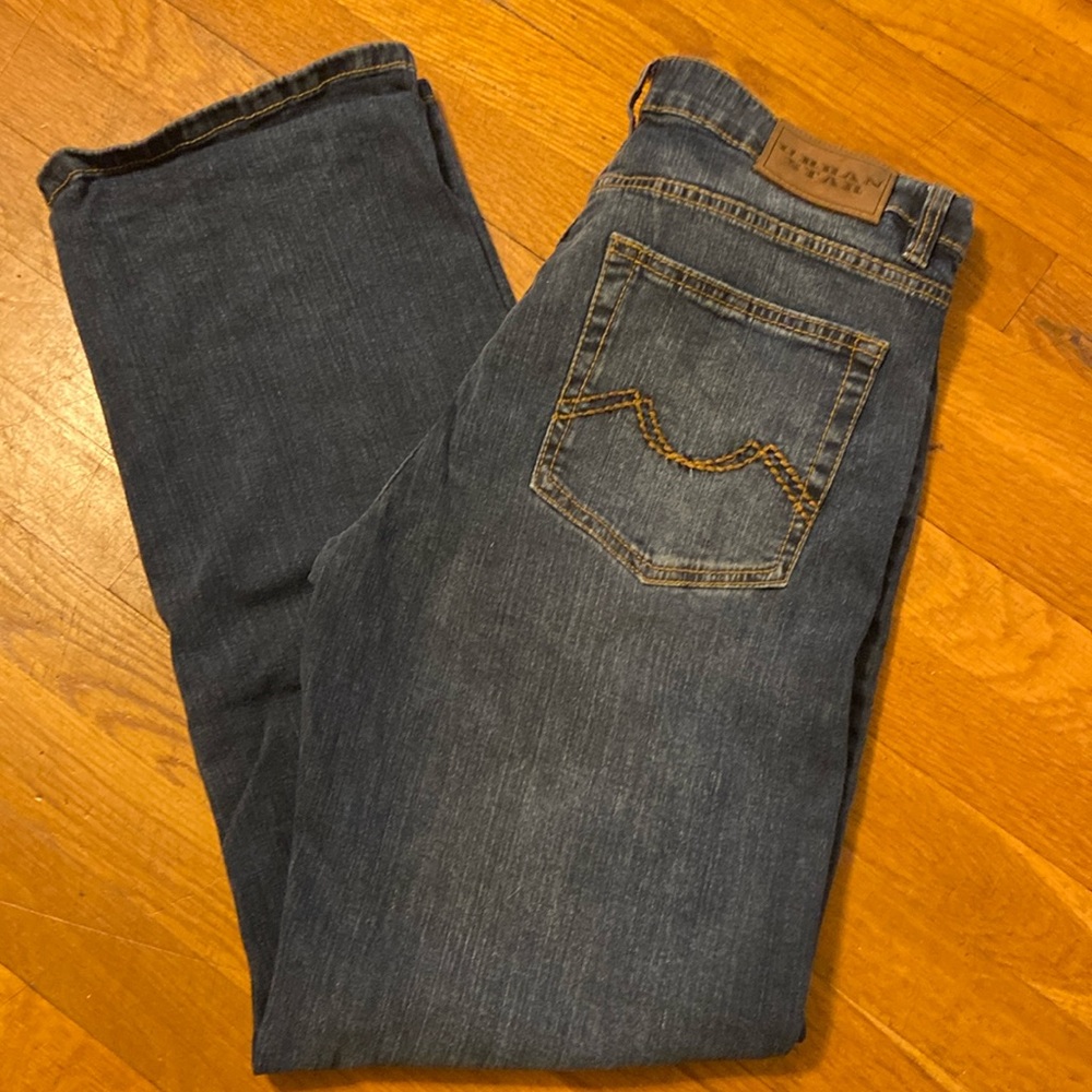 URBAN STAR JEANS 33 x 31 DARK WASH